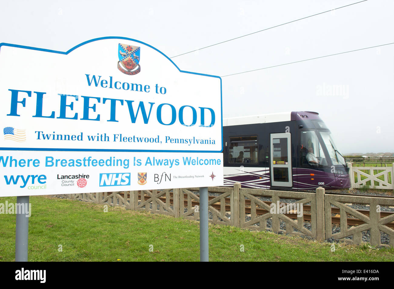 Fleetwood where breastfeeding is always Stock Photo 71327126