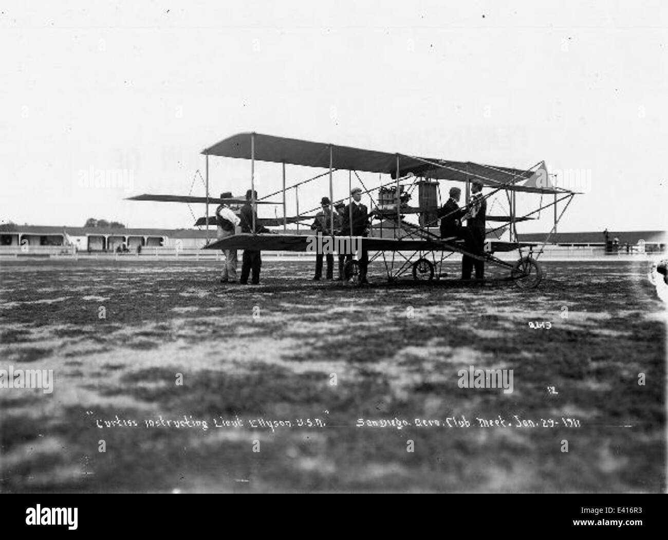 Curtiss aircraft company Black and White Stock Photos & Images - Alamy
