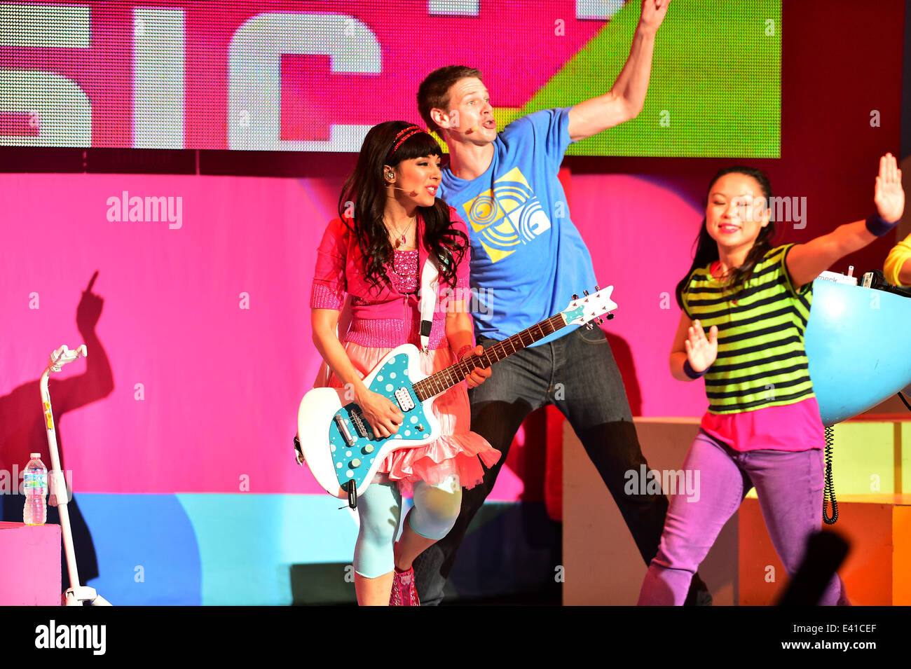 The Fresh Beat Band perform live in concert at the The Fillmore Miami