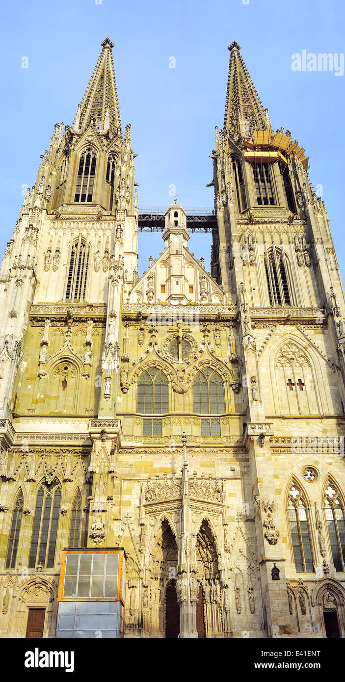 The Regensburg Cathedral is the most important church and landmark