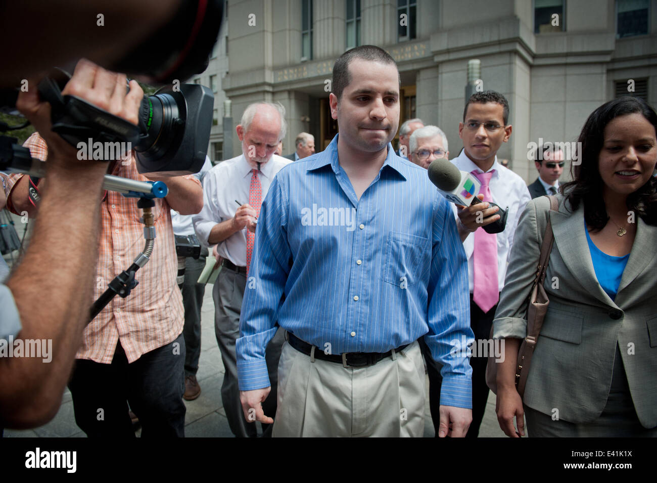 Manhattan, New York, USA. 1st July, 2014. GILBERTO VALLE, the so called