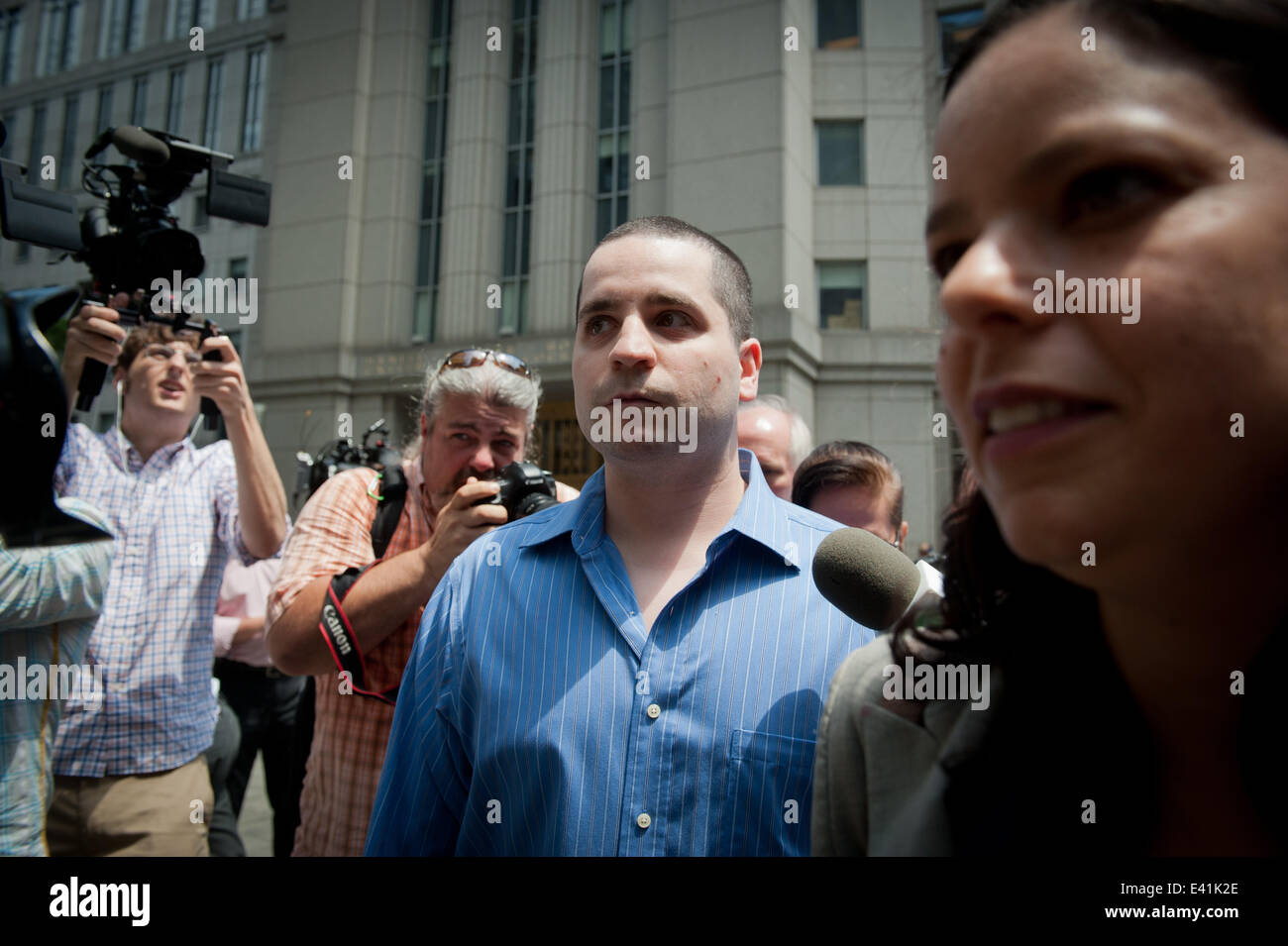 Manhattan, New York, USA. 1st July, 2014. GILBERTO VALLE, the so called