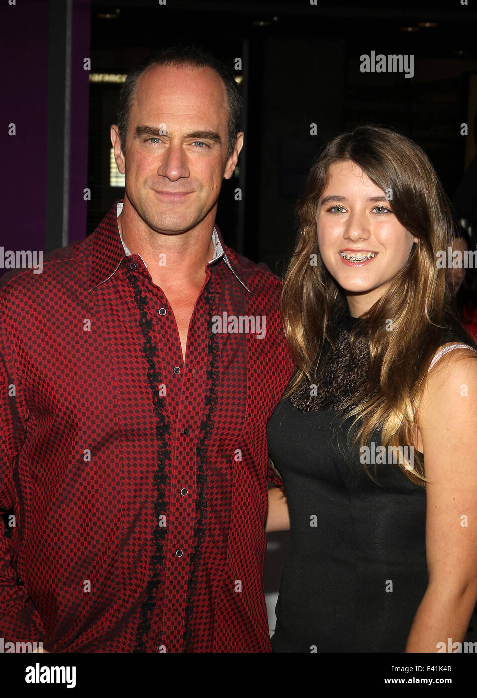 Christopher meloni and sophia meloni hi-res stock photography and images -  Alamy