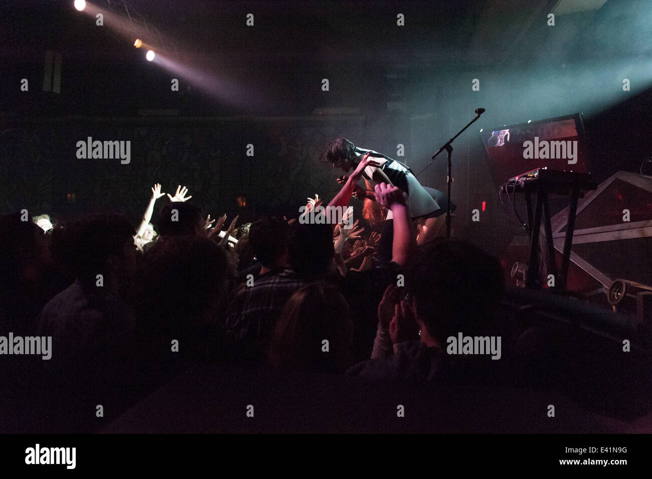 Caroline Hjelt And Aino Jawo Of Icona Pop Perform At The