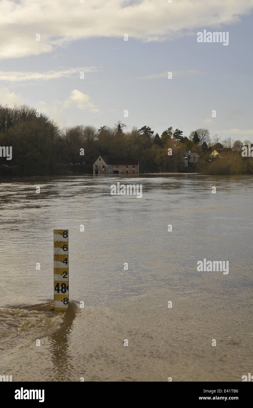 Flooding caused by bad weather conditions that have hit the UK