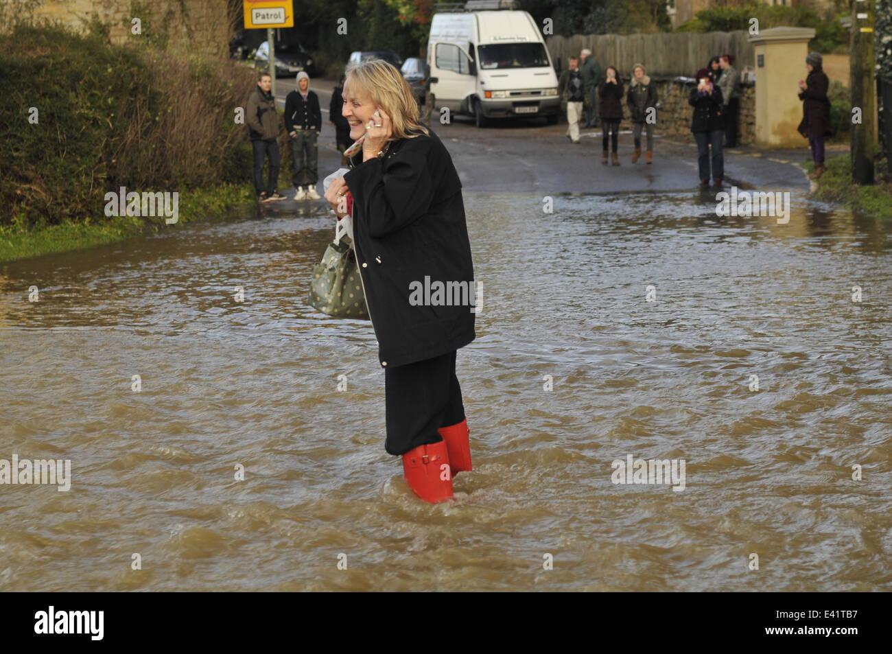 Flooding caused by bad weather conditions that have hit the UK