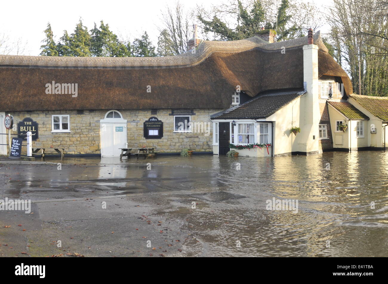 Flooding caused by bad weather conditions that have hit the UK