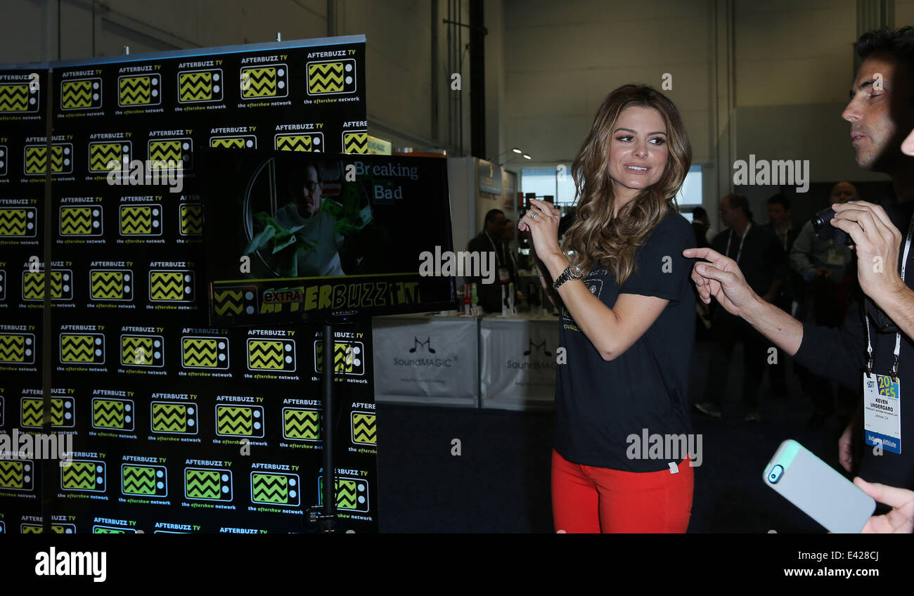 Maria Menounos at 2014 Internatonal CES at Las Vegas Convention Center