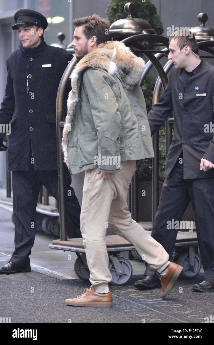 Scott disick leaving his hotel london hi-res stock photography and images -  Alamy