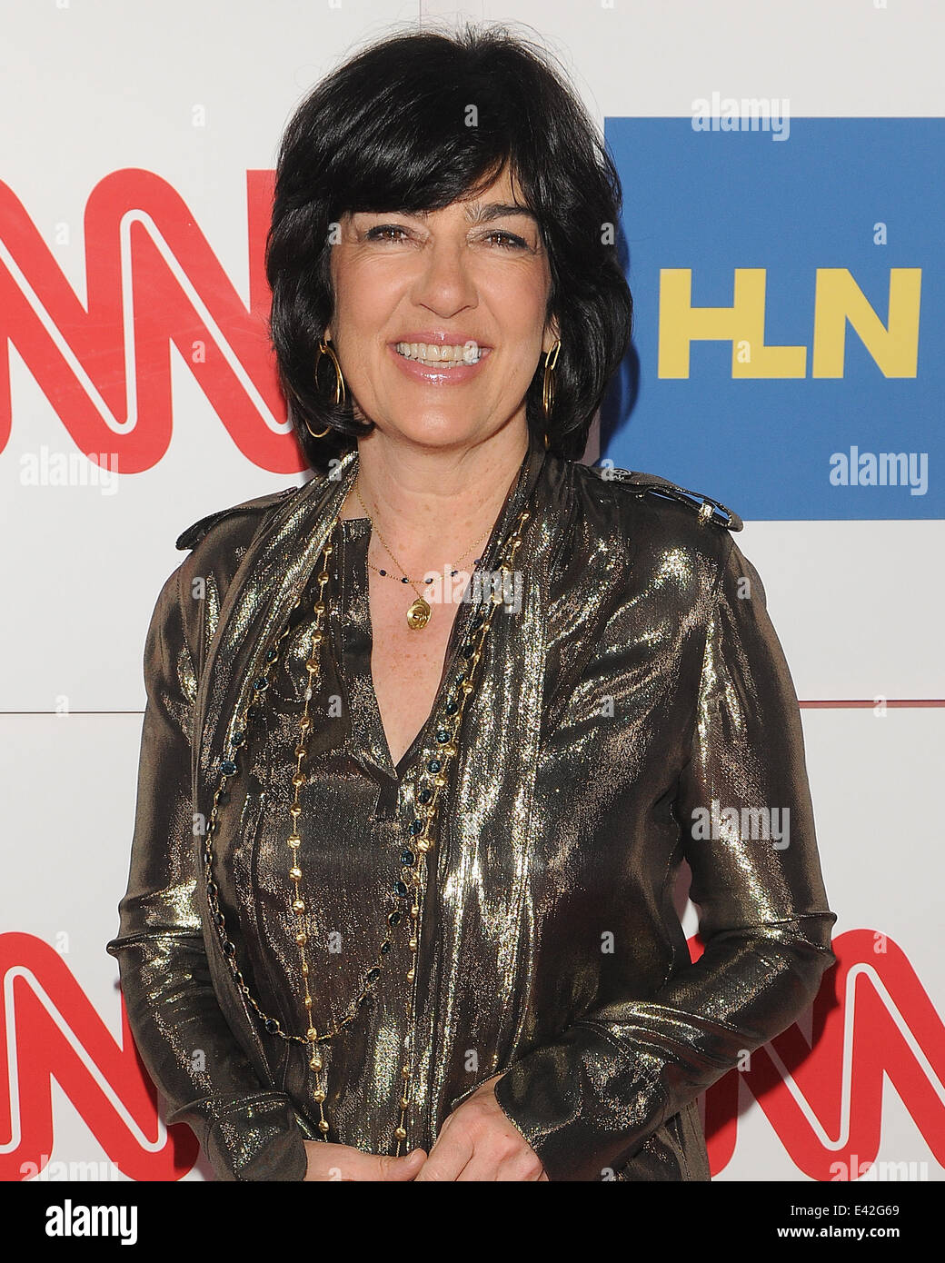 CNN Worldwide All-Star Party at TCA Featuring: Christiane Amanpour