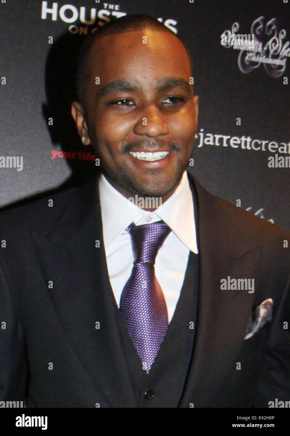 File photos of Bobbi Kristina Brown and Nick Gordon  Featuring: Nick Gordon Where: New York, United States When: 10 Jan 2014 Stock Photo