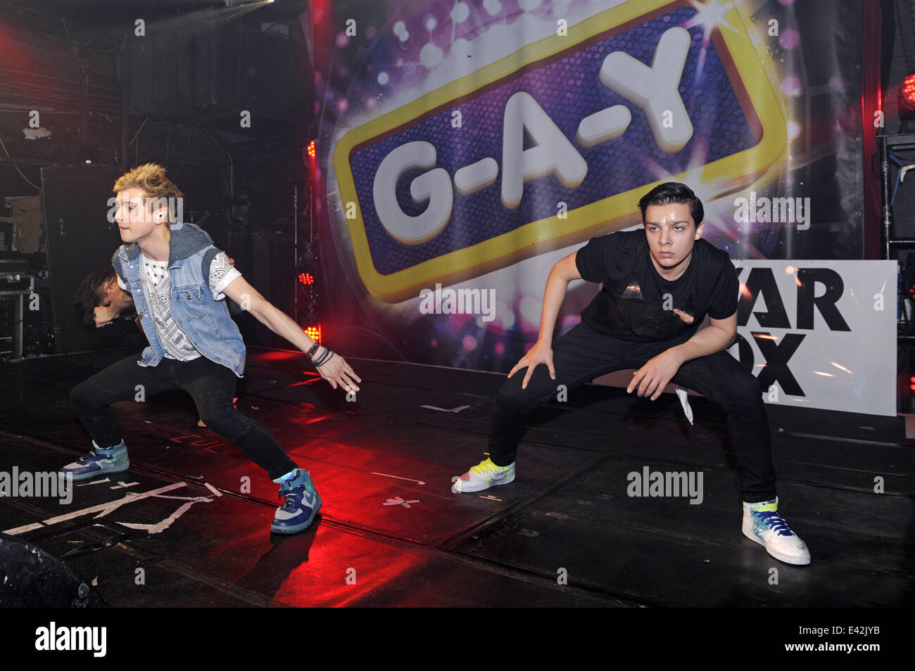 Performances at G-A-Y Featuring: Elyar Fox Where: London, United ...