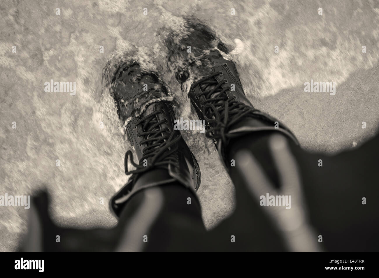 women in hip boots