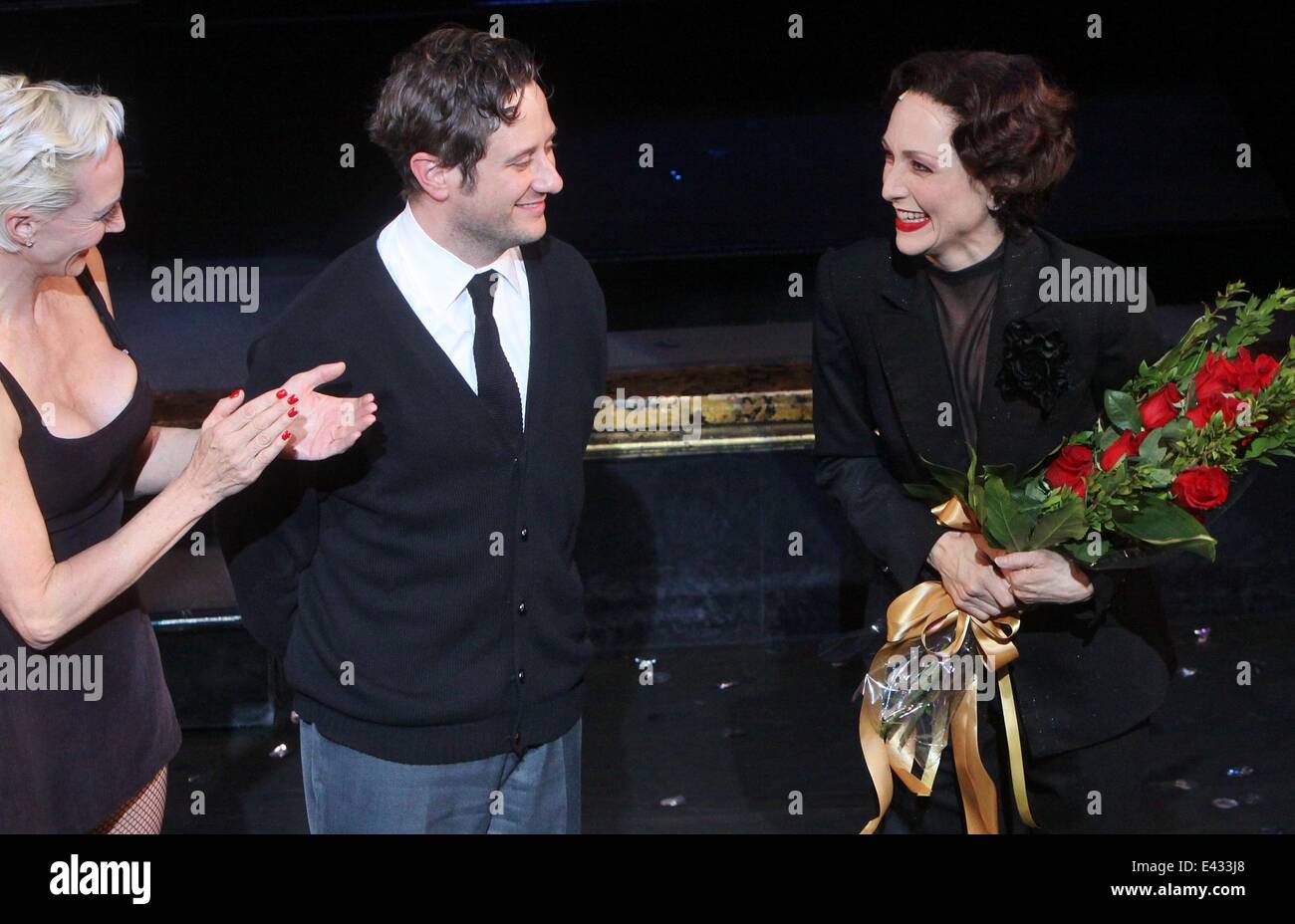 Bebe Neuwirth Returns To The Broadway Musical Chicago At The Ambassador Theatre Curtain Call Featuring Amra