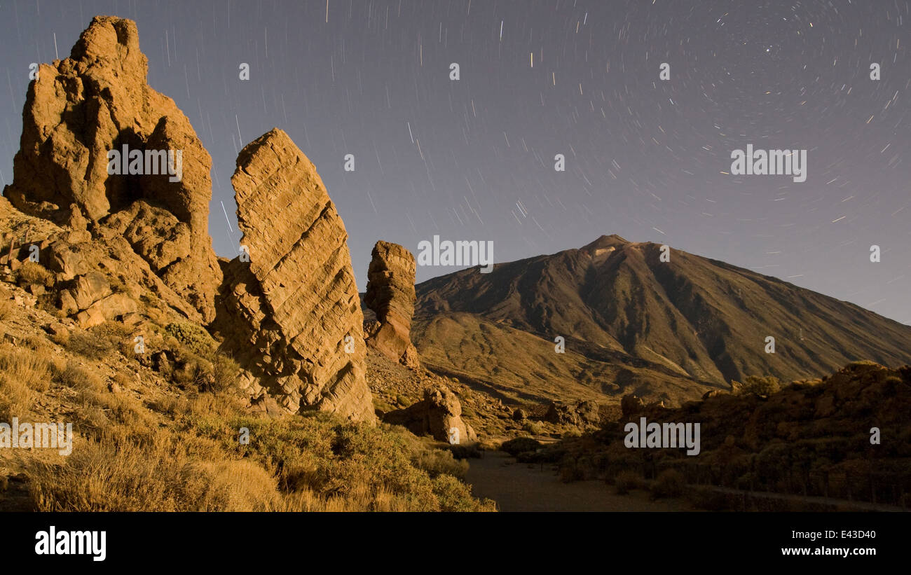 Mount teide stars night hires stock photography and images Alamy