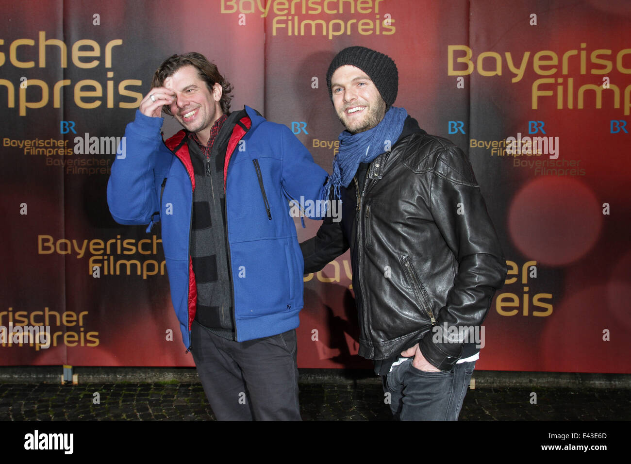 Celebrities attending Bayerischer Filmpreis 2014 at Prinzregententheater  Featuring: Ruediger Linhoff,Peter Brugger Where: Munich, Germany When: 17 Jan 2014 Stock Photo
