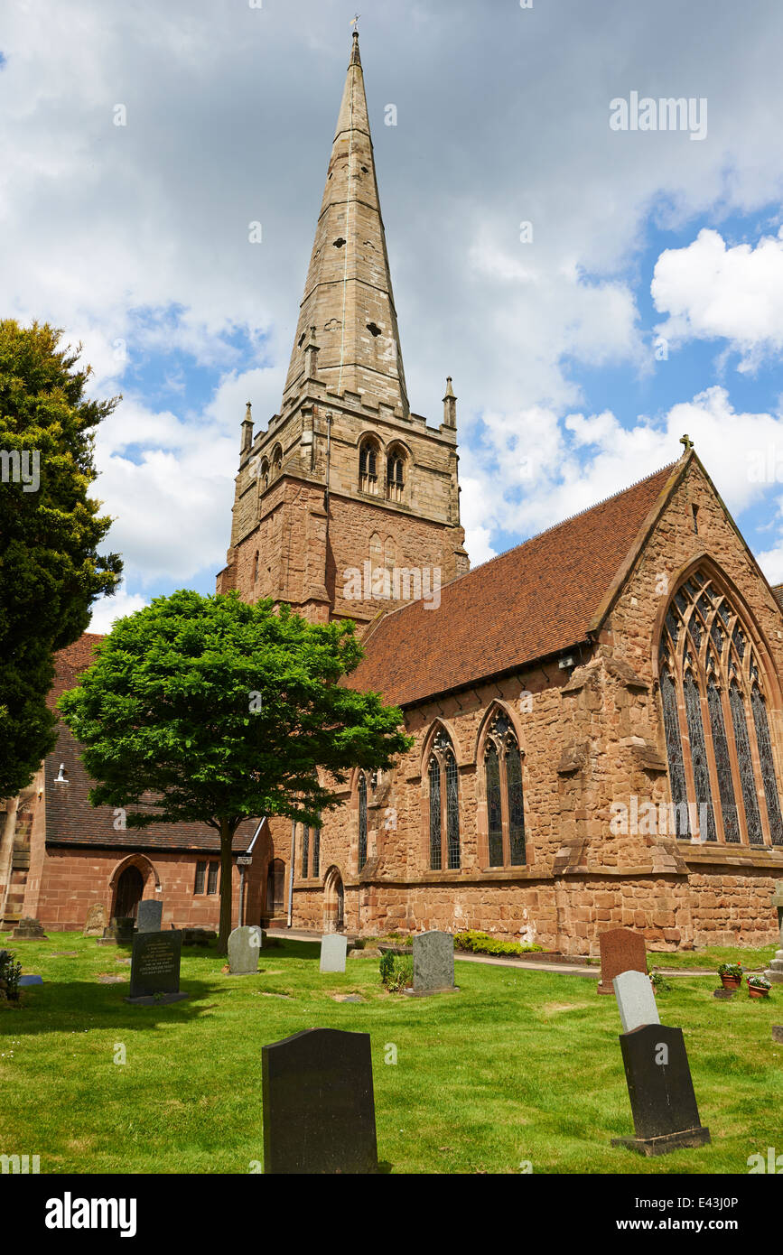 St Alphege Parish Church Solihull West Midlands UK Stock Photo Alamy