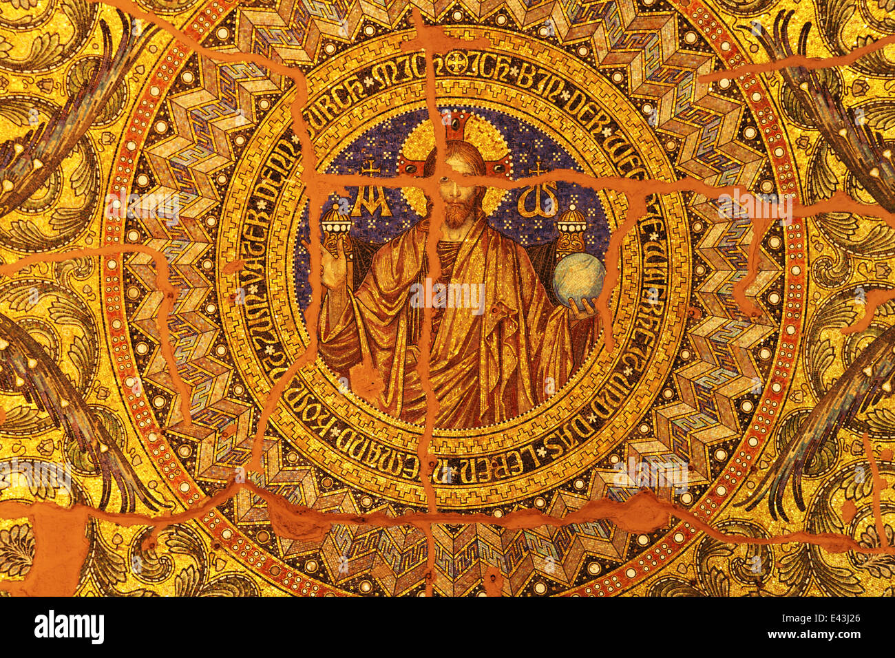 Kaiser wilhelm church berlin mosaic hi-res stock photography and images ...