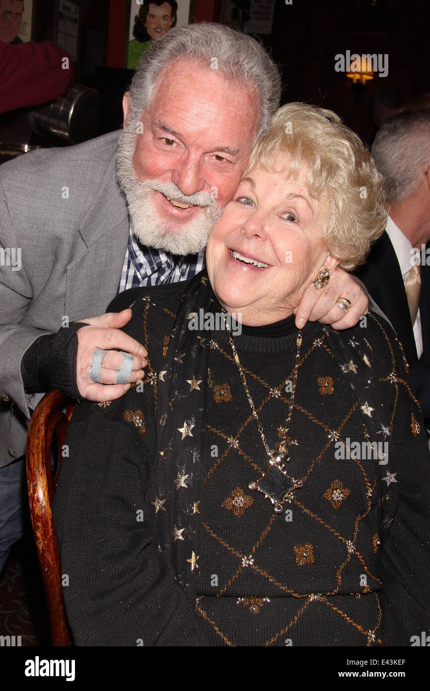 The 50th anniversary of the Broadway musical 'Hello, Dolly!' held at Sardi's restaurant.  Featuring: Charles Karel,Mary Jo Catlett Where: New York, New York, United States When: 19 Jan 2014 Stock Photo