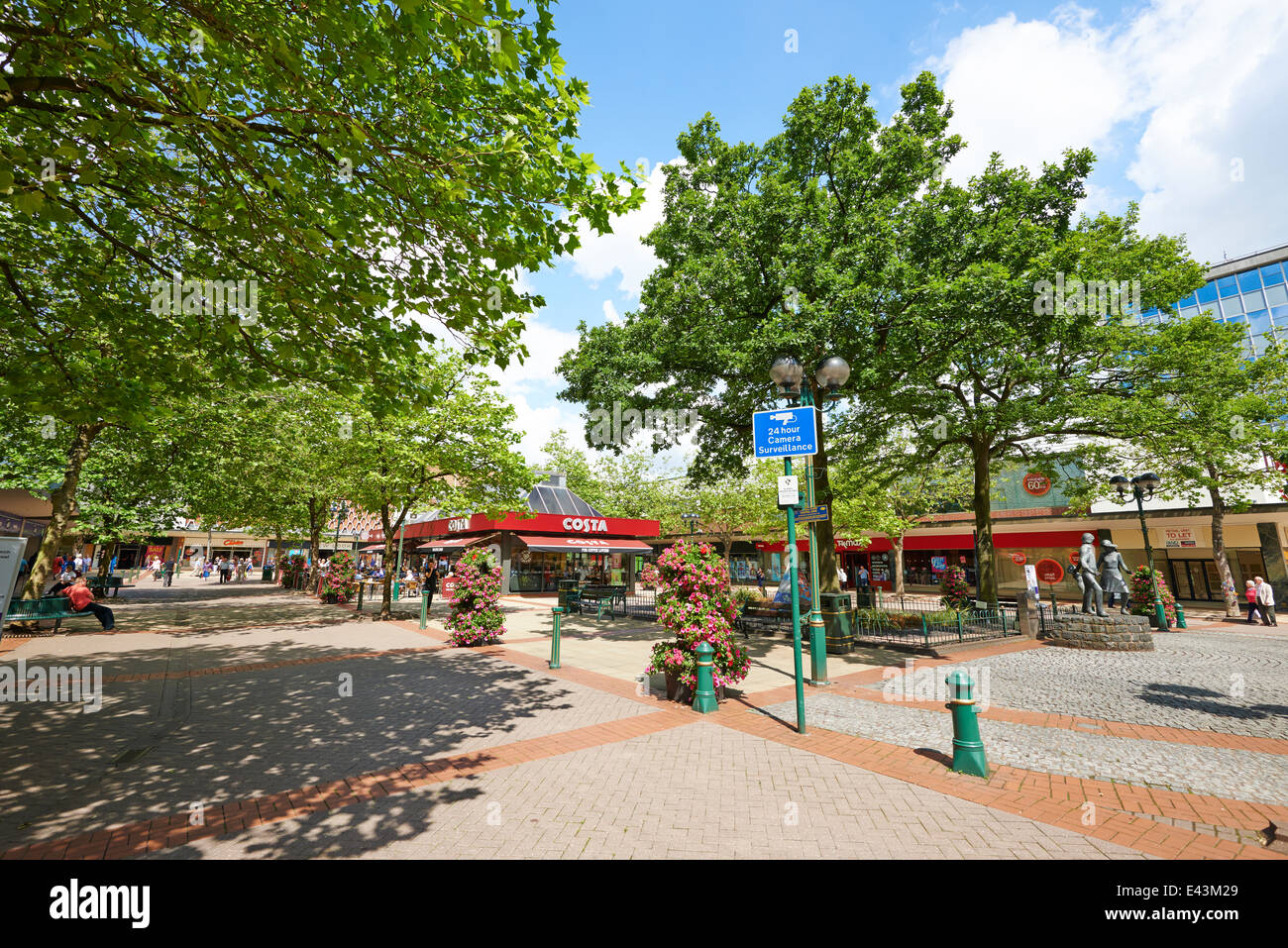 Mell Square Shopping Centre Solihull West Midlands UK Stock Photo Alamy