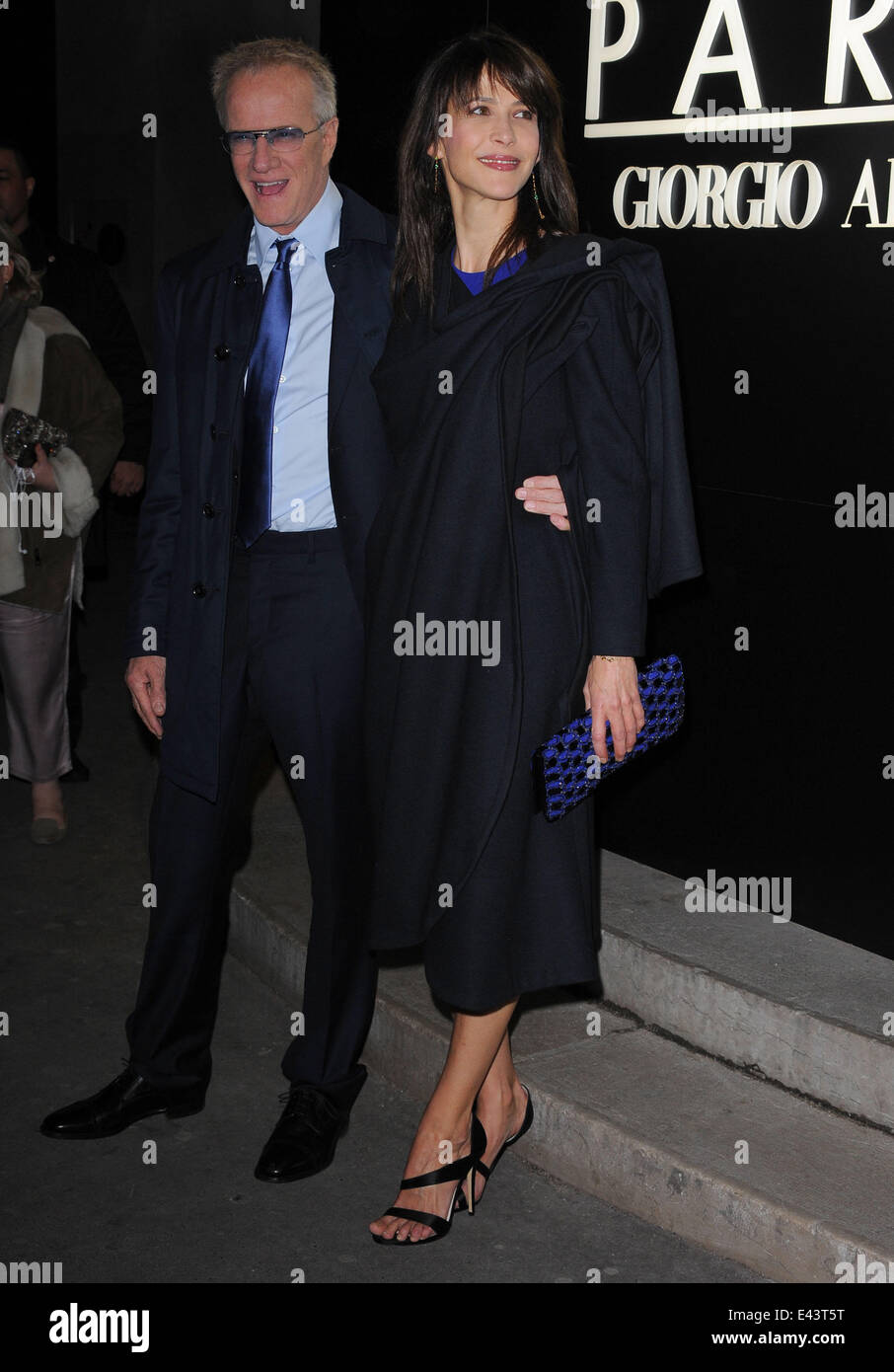 Sophie marceau paris fashion week hi-res stock photography and images