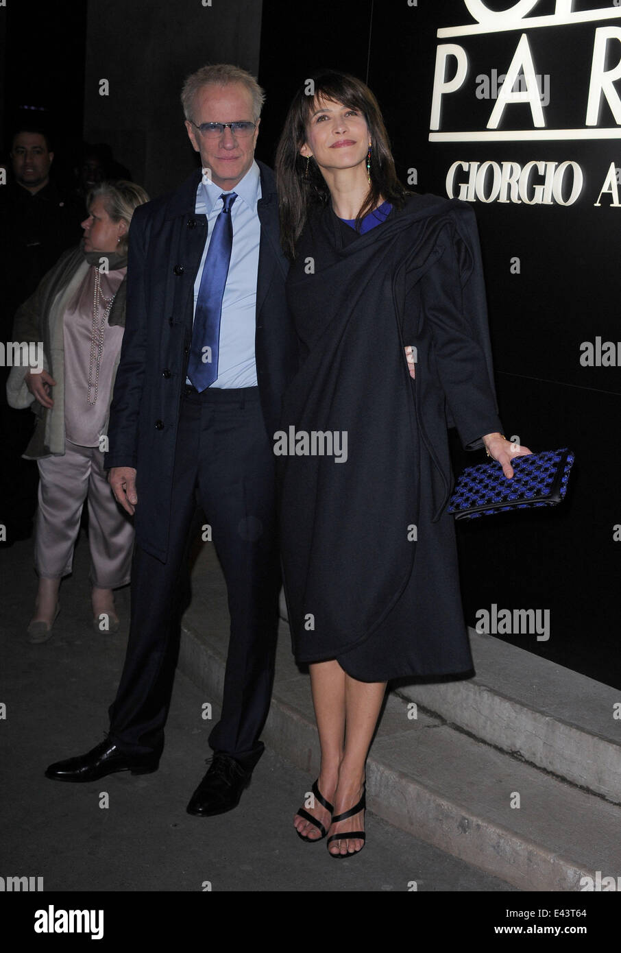 Sophie marceau paris fashion week hi-res stock photography and images