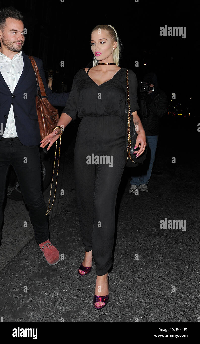 Helen Flanagan attends Pure Rally - launch party at Avista at The
