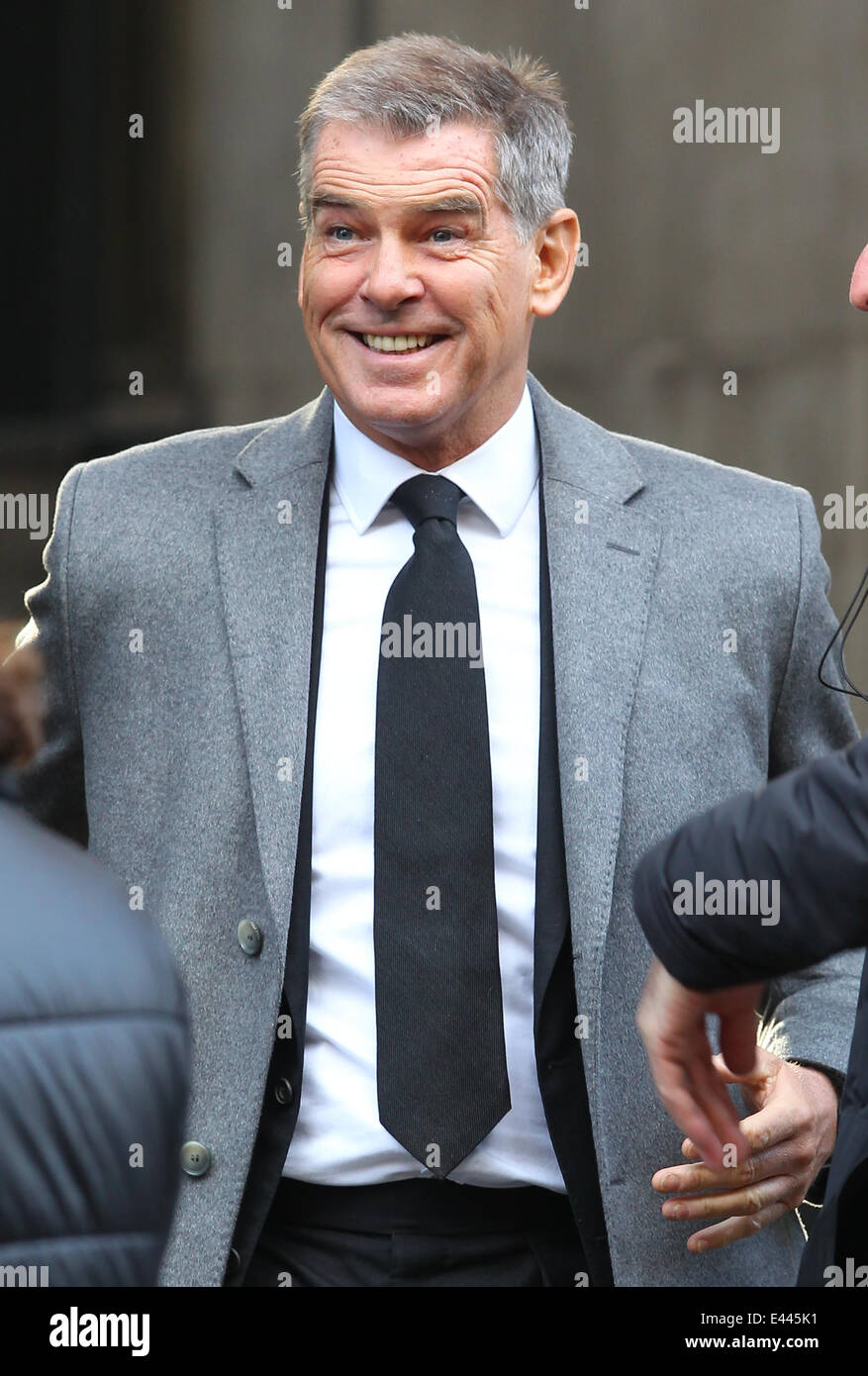 Pierce Brosnan on the set of 'Survivor' Featuring Pierce Brosnan Where