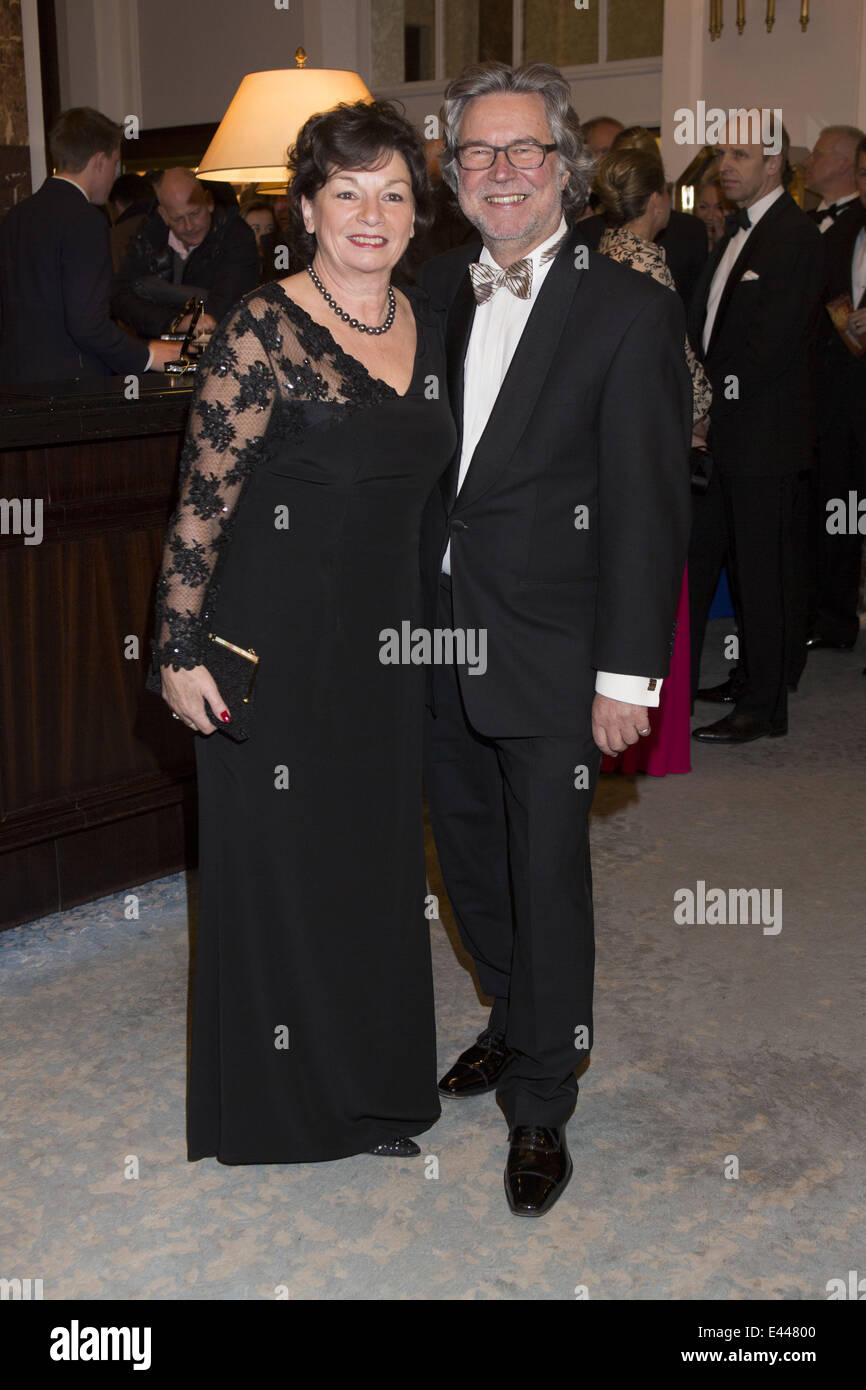 Celebrities attending 65. Hamburger Presseball at Kempinski Hotel ...
