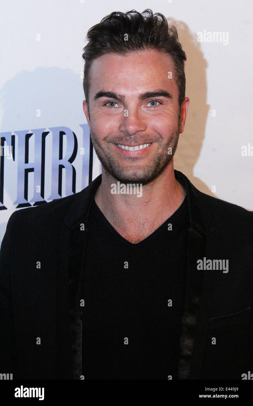 Pre-Grammy celebration party for Trevor Guthrie held at Acabar  Featuring: Anton Kasabov Where: Los Angeles, California, United States When: 26 Jan 2014 Stock Photo