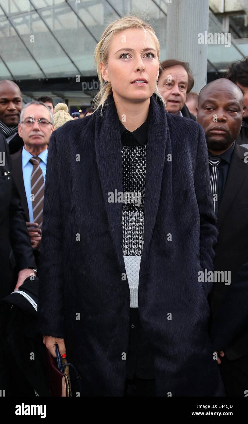 Maria Sharapova promotes her new candy collection 'Sugarpova' during an