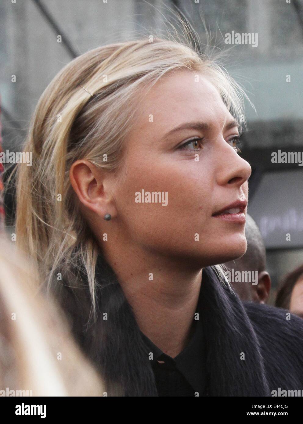 Maria Sharapova promotes her new candy collection 'Sugarpova' during an