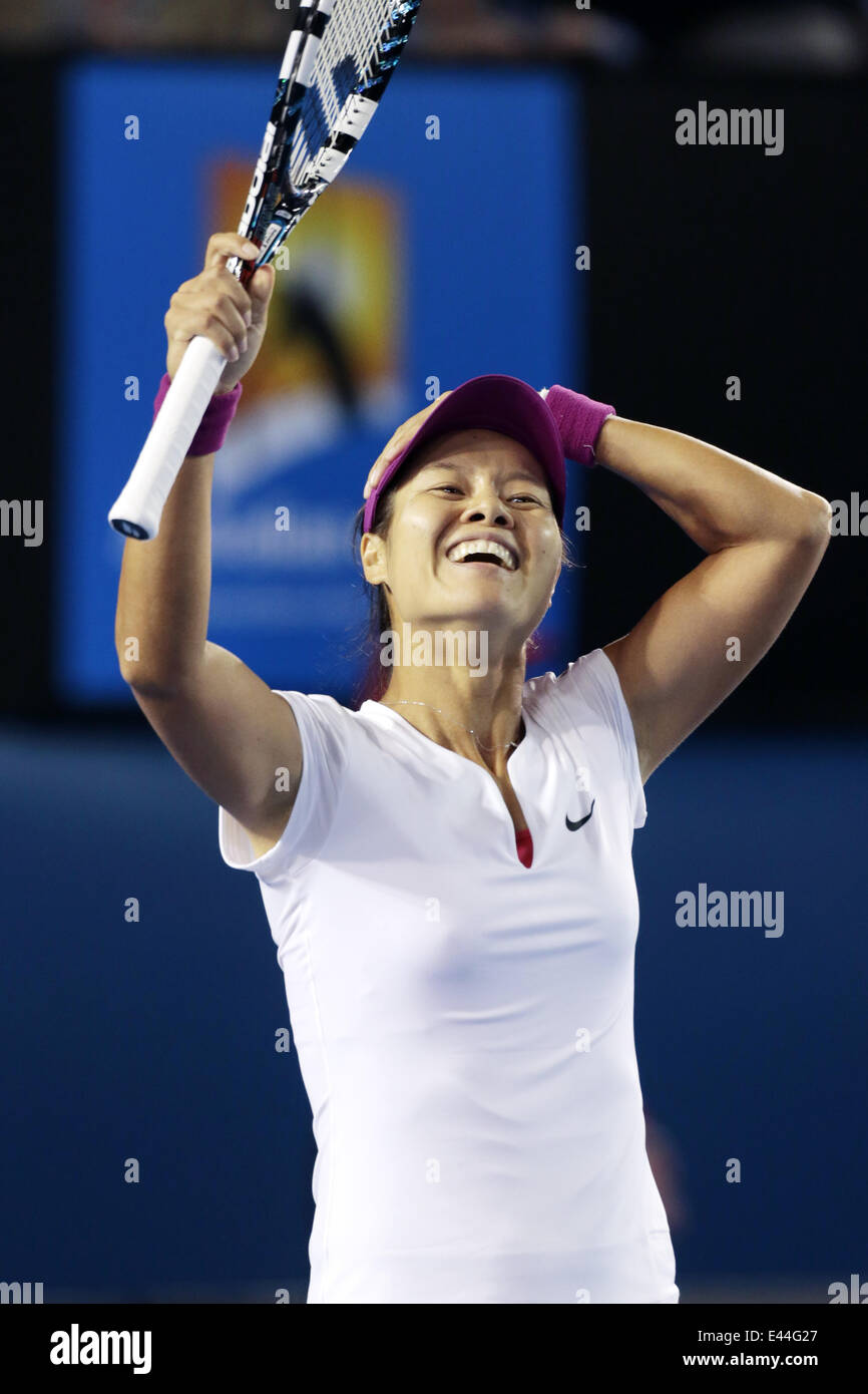 Open Tennis 2014. Melbourne. Australia. Saturday 25.1.2014. Womens final.LI (Chn) defeated Dominika