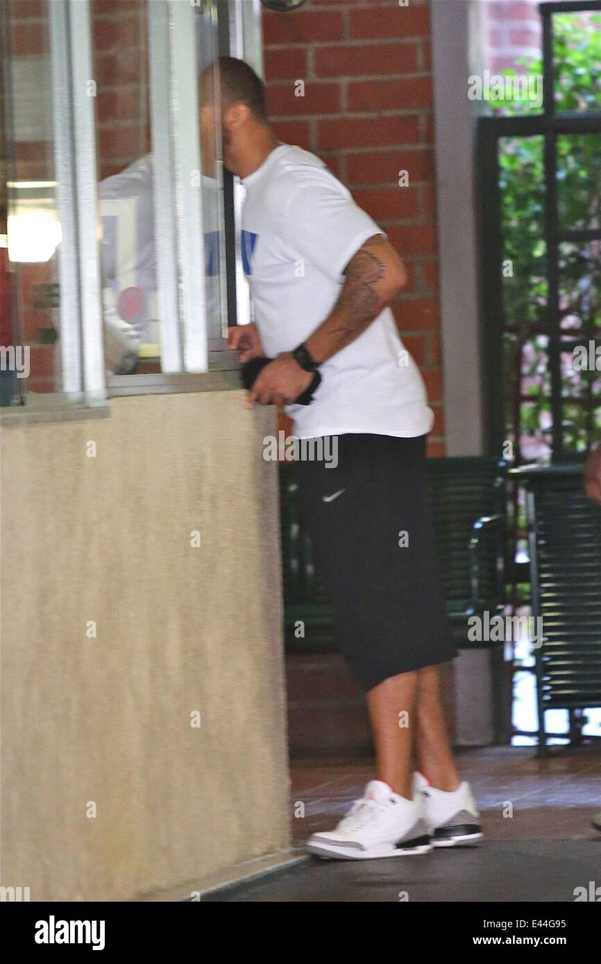 Matt Kemp in Beverly Hills Featuring: Matt Kemp Where: Los Angeles