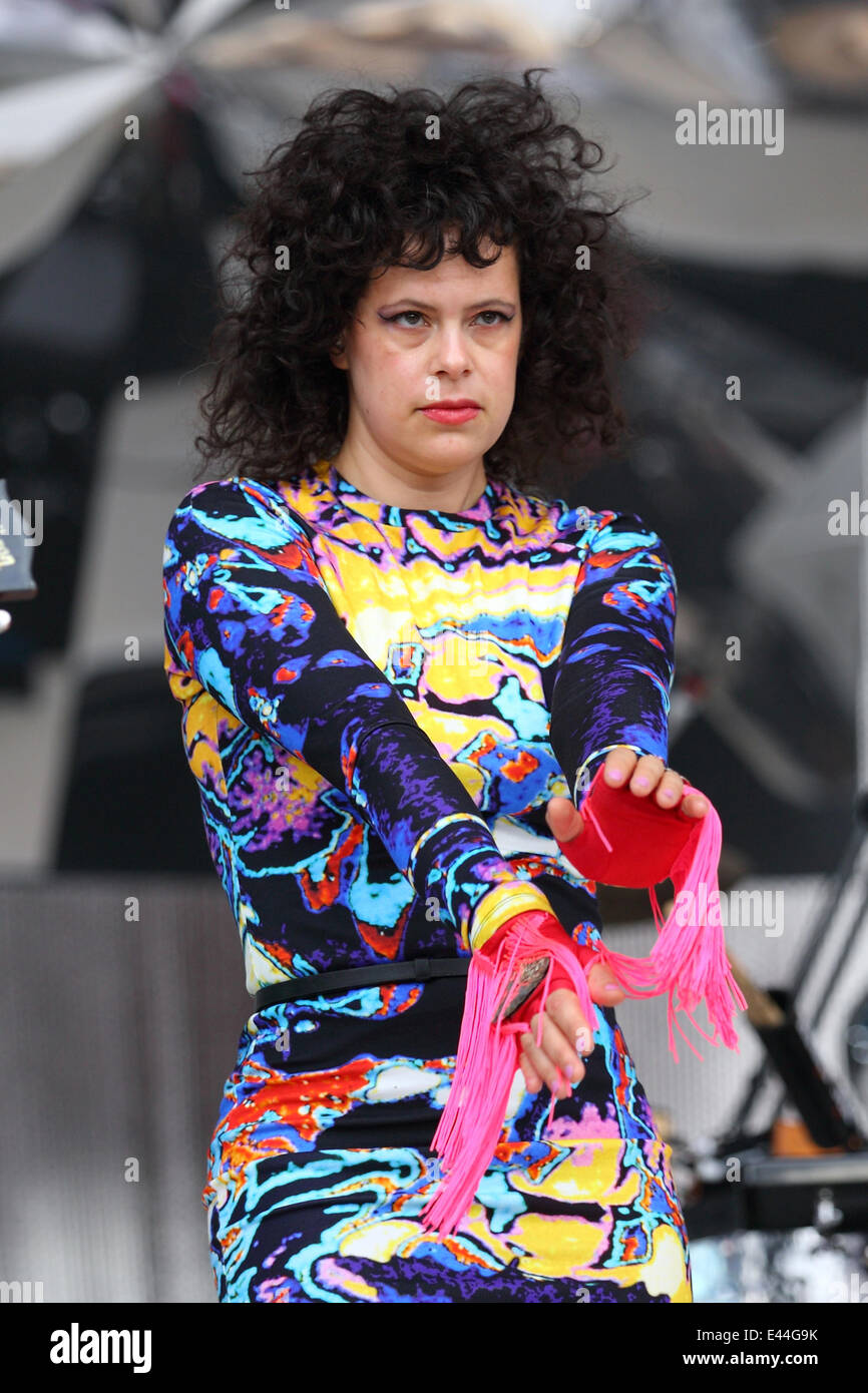 2014 Big Day Out Festival Arcade Fire performing on stage Featuring
