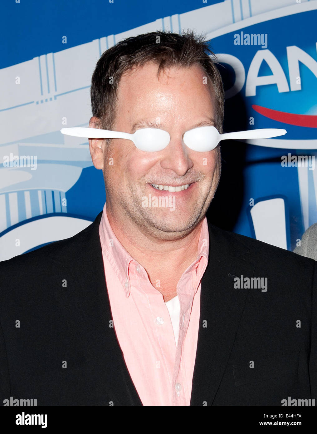 John Stamos, Bob Saget and Dave Coulier Join Dannon Oikos in Celebrating the Lighter Side of Game Day  Featuring: Dave Coulier Where: New York, New York, United States When: 29 Jan 2014 Stock Photo