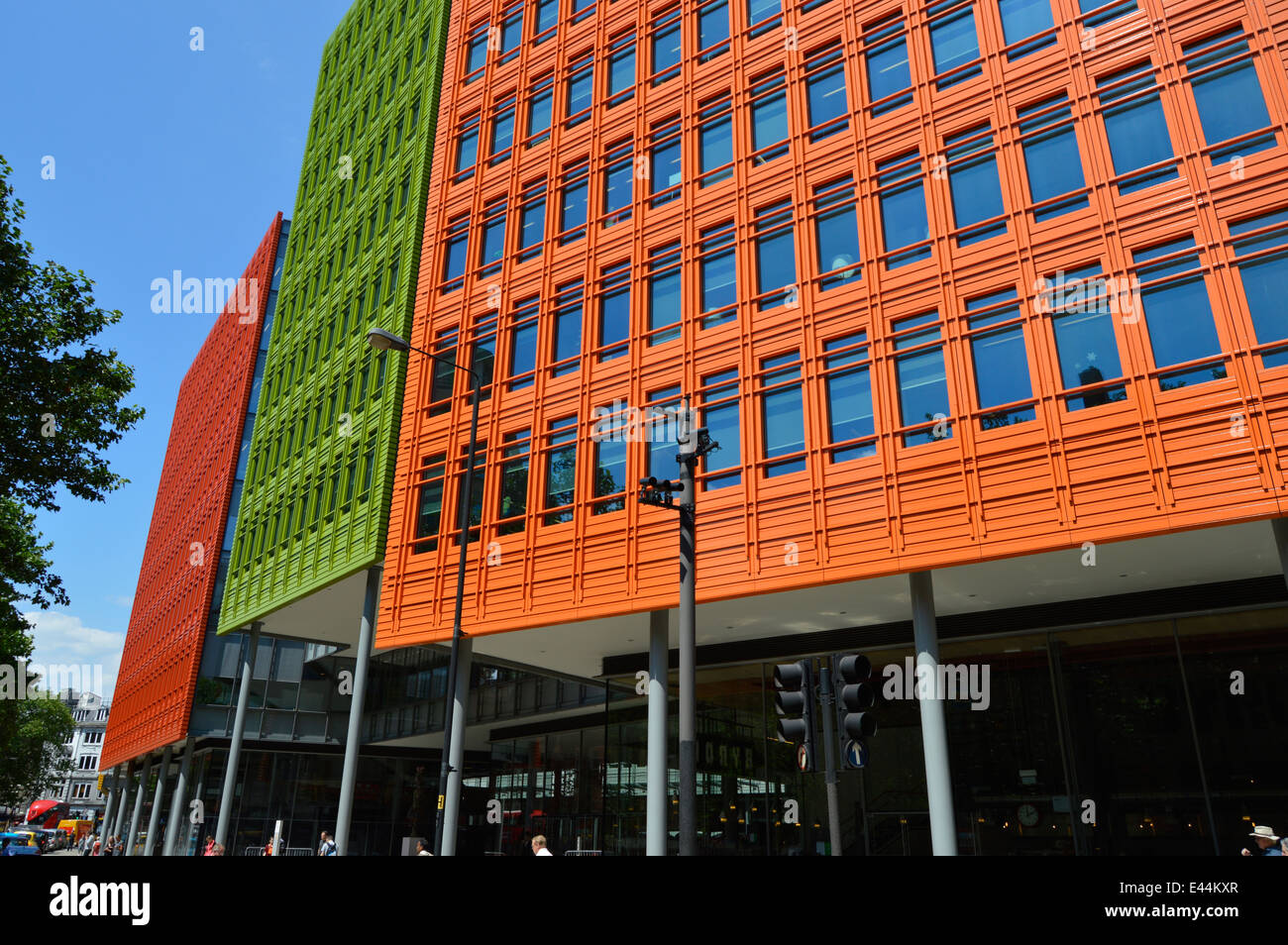 Colourful buildings in Shaftesbury avenue,London,UK Stock Photo Alamy