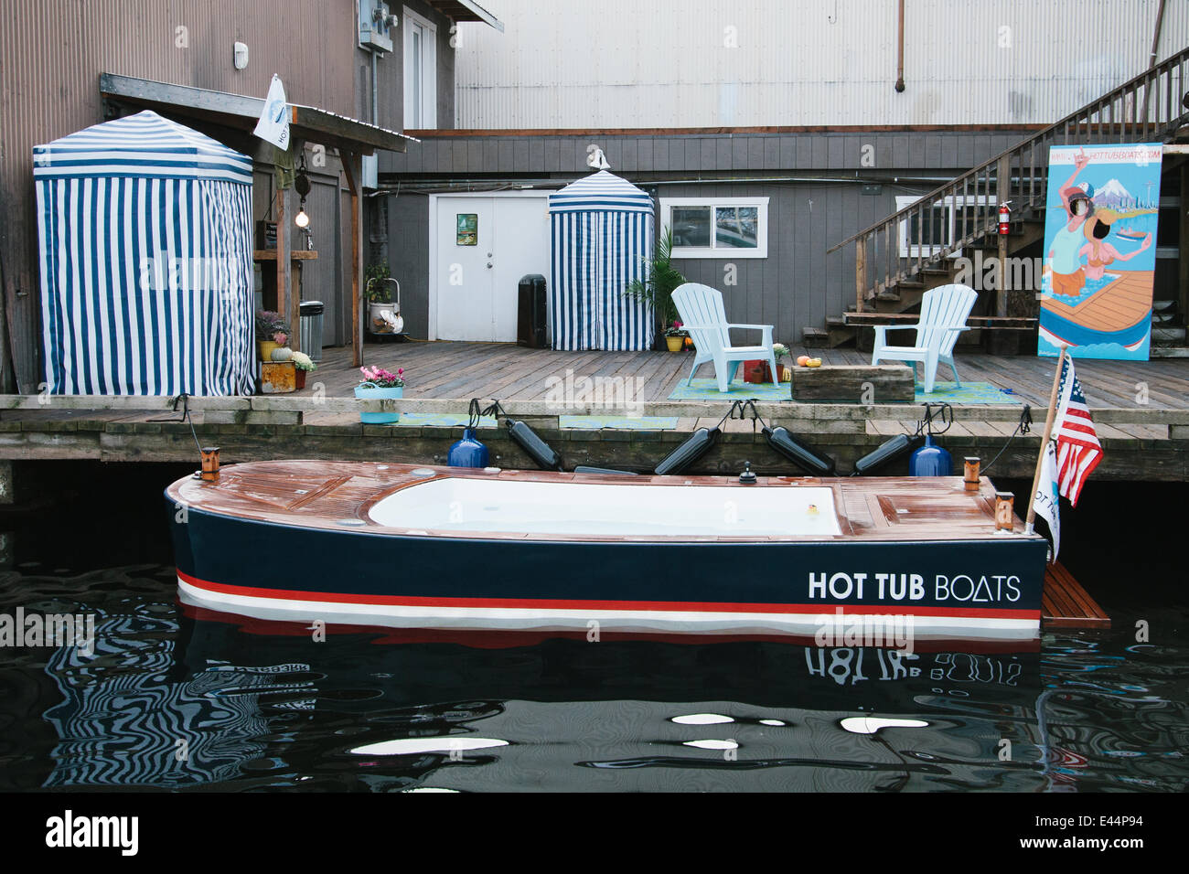 Hot Tub Boat Presenting the Hot Tub Boat an electric boat with a