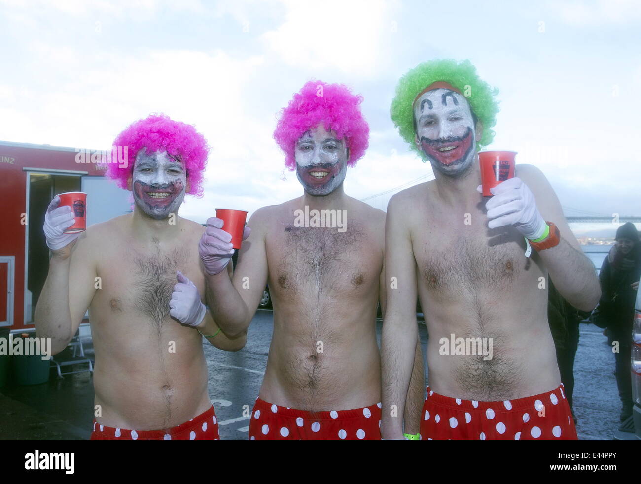 Atmosphere Swimmer brave the cold waters to participate in the 27th ...