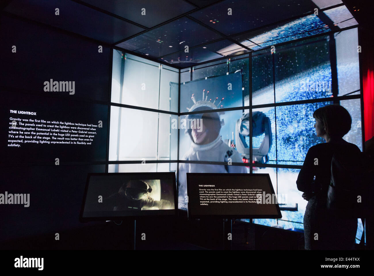 "Lightbox" technique of films such as Gravity, Digital Revolution