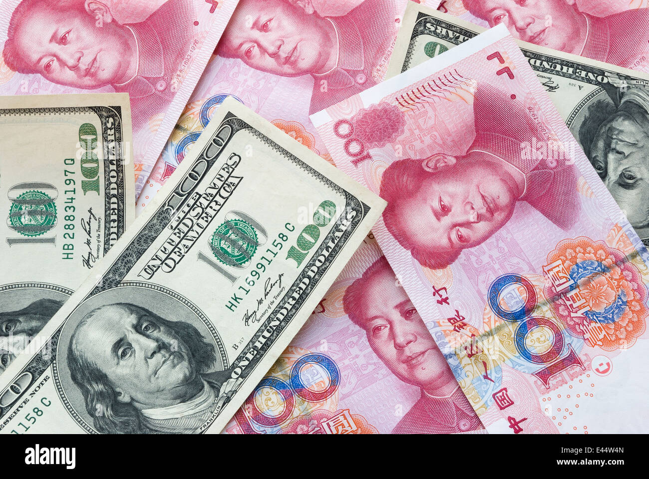 USD And RMB Stock Photo Alamy