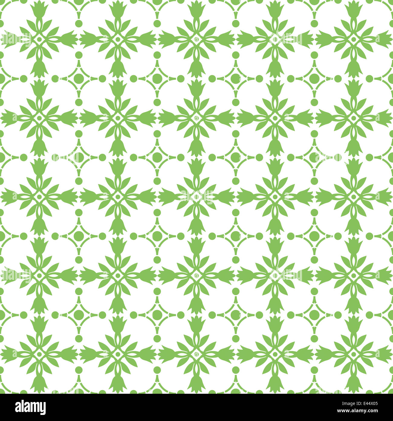 Seamless floral pattern Stock Photo