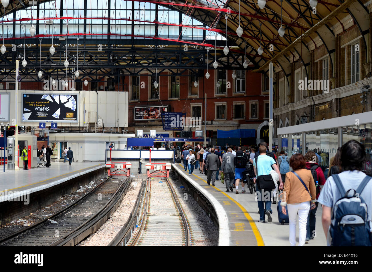 London Victoria Train Map