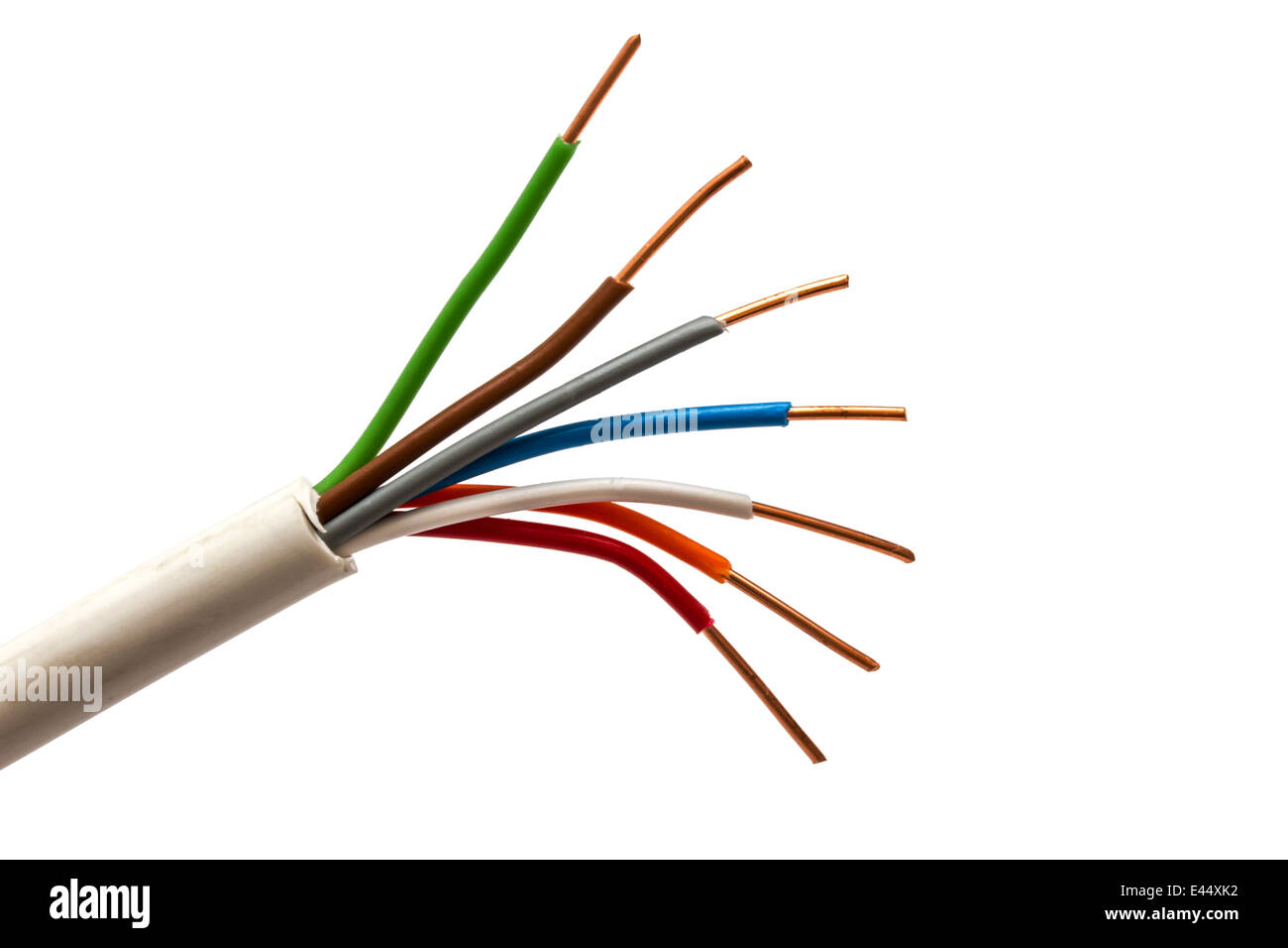 Electrical wires isolated hi-res stock photography and images - Alamy
