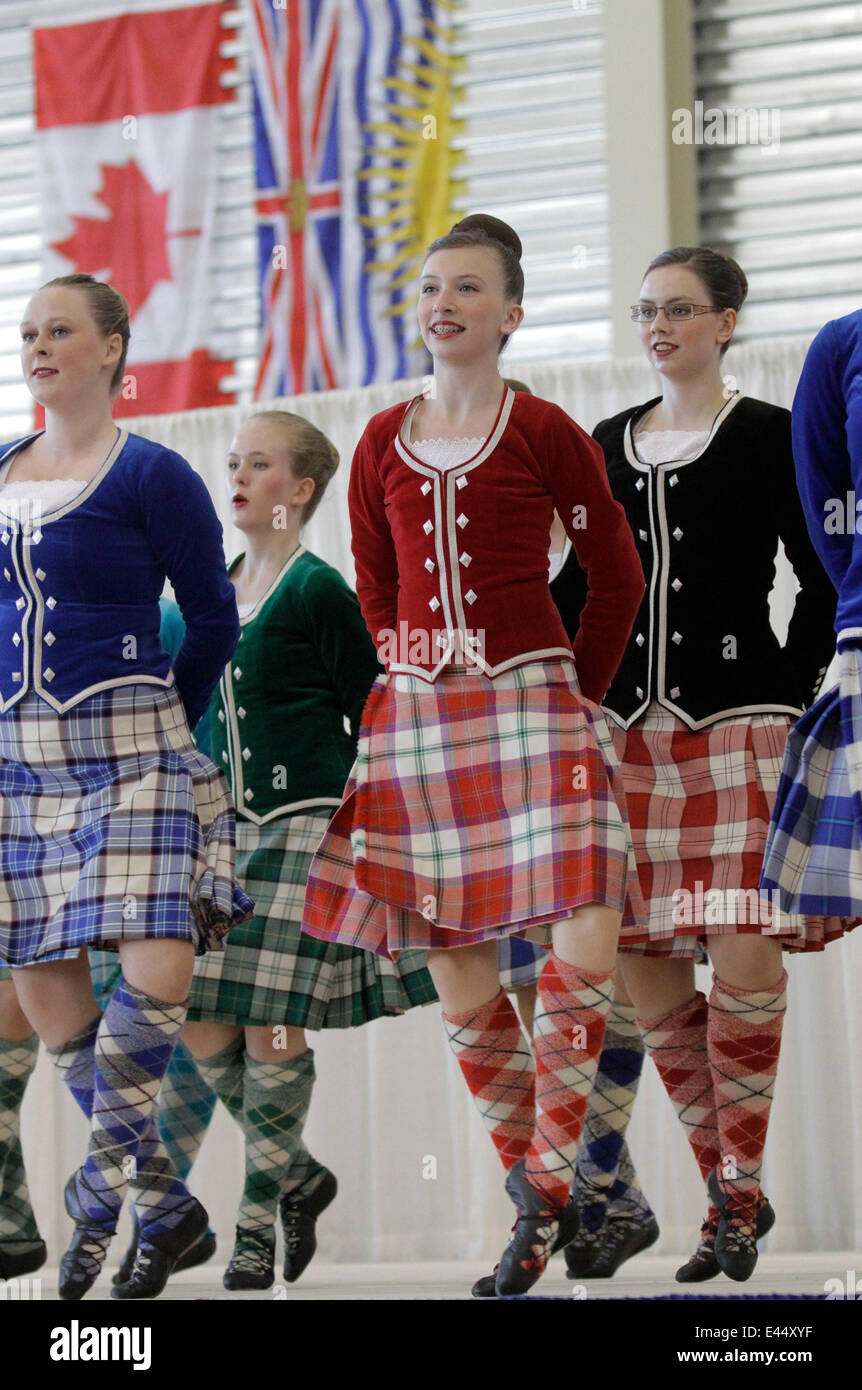 Highland dancers canada hires stock photography and images Alamy