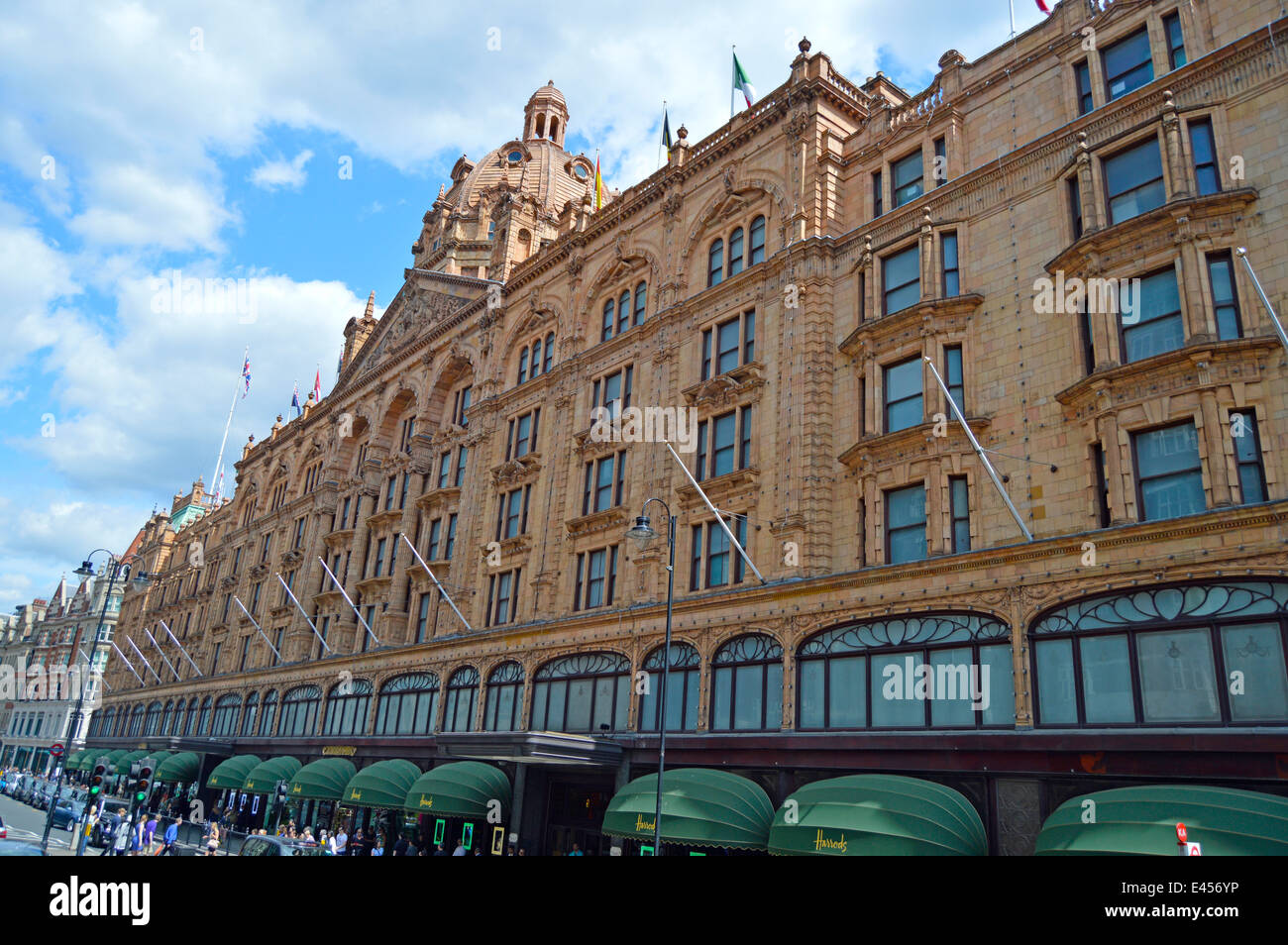 Harrods department store,Knightsbridge,London,UK Stock Photo
