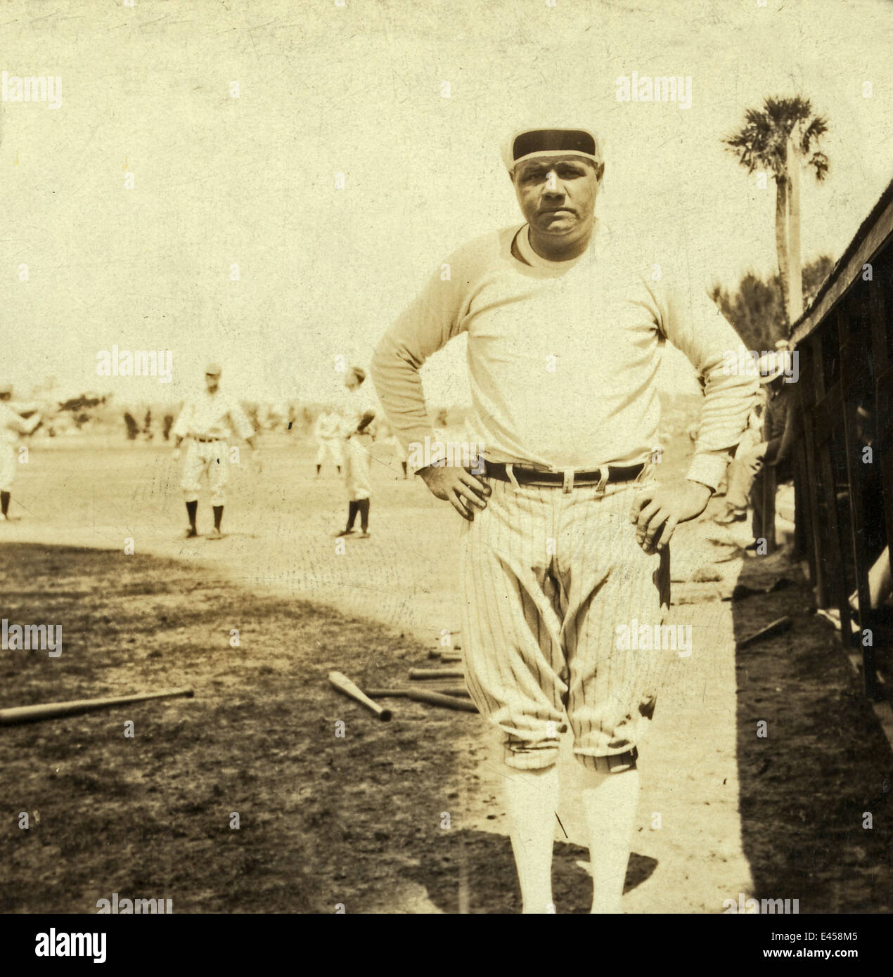 Babe Ruth, American baseball player Babe Ruth Stock Photo