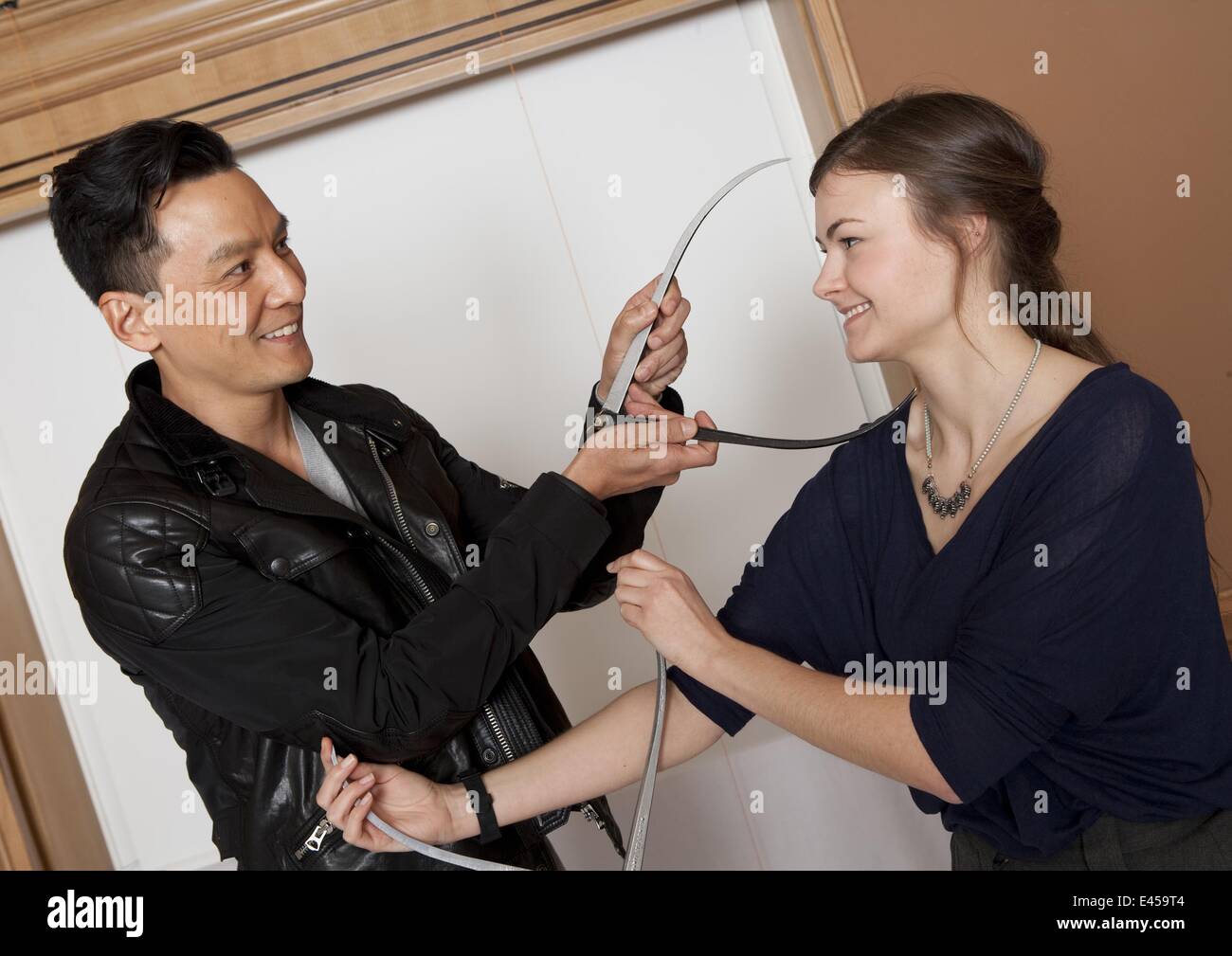 Actor Daniel Wu Attends Body Measurement For Madame Tassaud S Wax