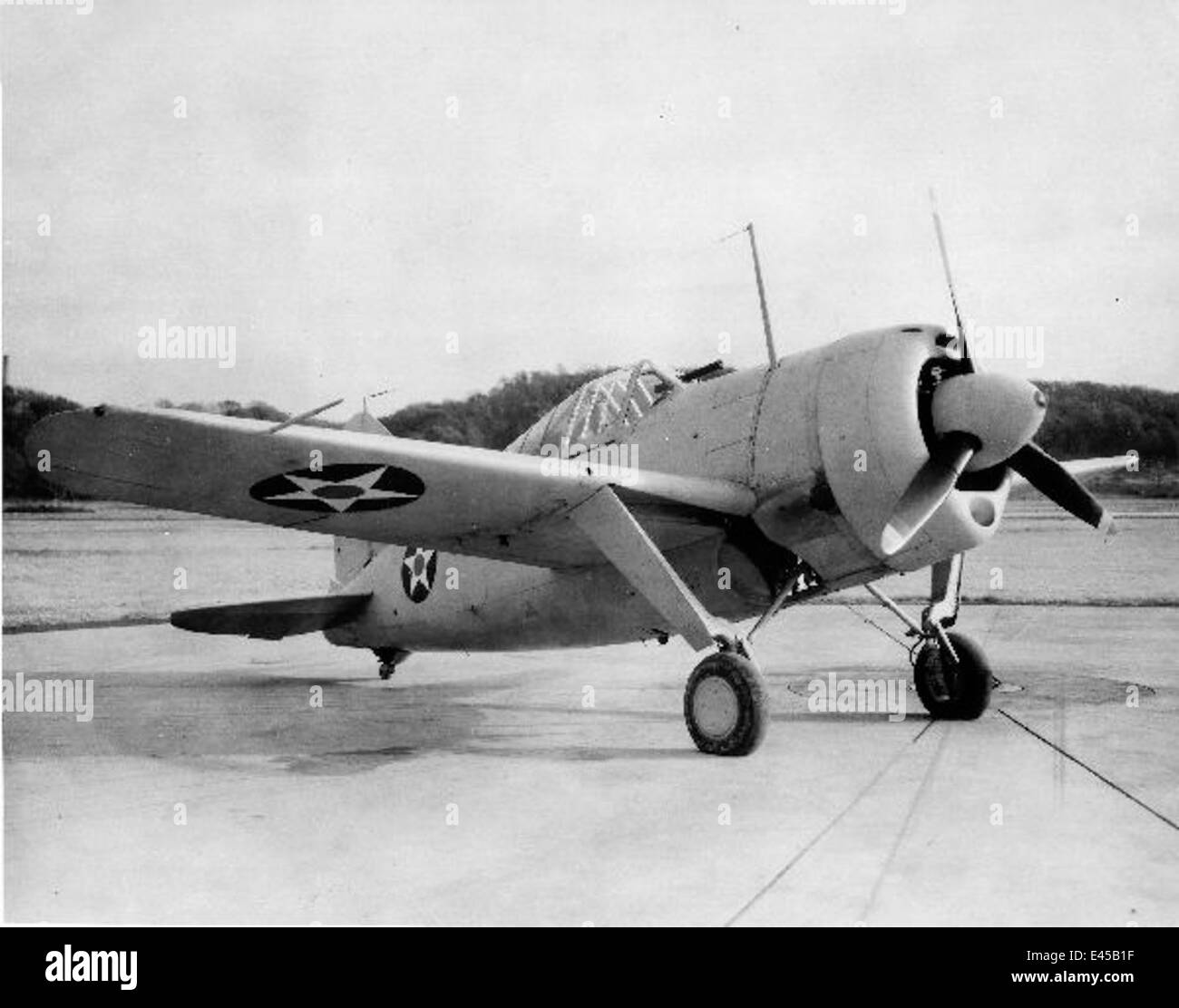 Brewster F2A3 1941 Stock Photo Alamy