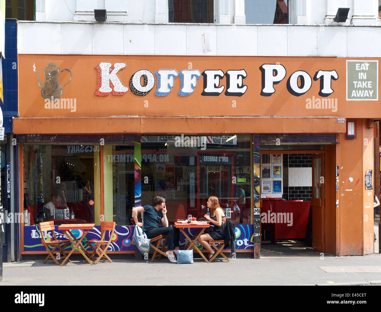 Koffee Pot in Northern Quarter Manchester UK Stock Photo